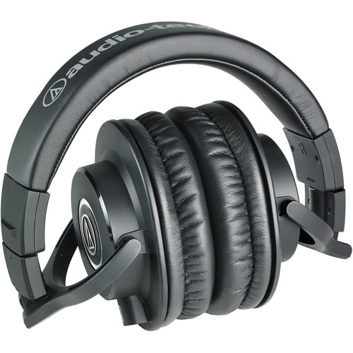 Audio-Technica ATH-M40x Closed-Back Monitor Headphones (Black) - Image 2