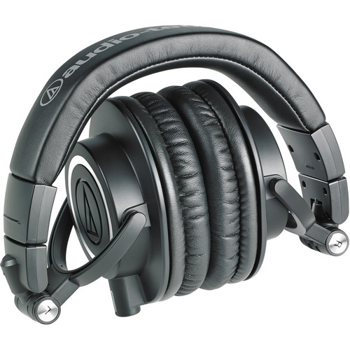 Audio-Technica ATH-M50x Closed-Back Monitor Headphones (Black) - Image 2