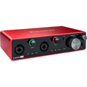 Focusrite Scarlett 4i4 USB Audio/MIDI Interface (3rd Generation)