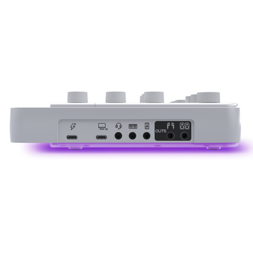 Mackie MCaster Live Portable Streaming Mixer (White) - Image 2