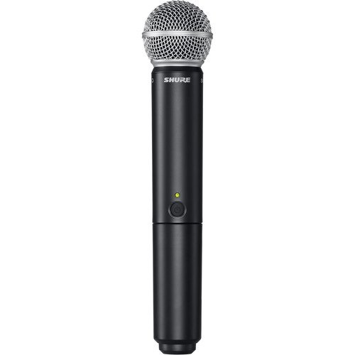 Shure BLX288/SM58 Dual-Channel Wireless Handheld Microphone System with SM58 Capsules (H10: 542 to 572 MHz) - Image 2