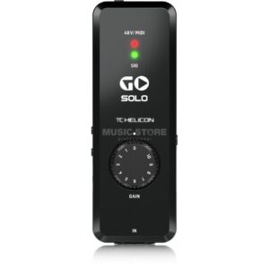 TC-Helicon GO SOLO 1 Kanal Audio Interface