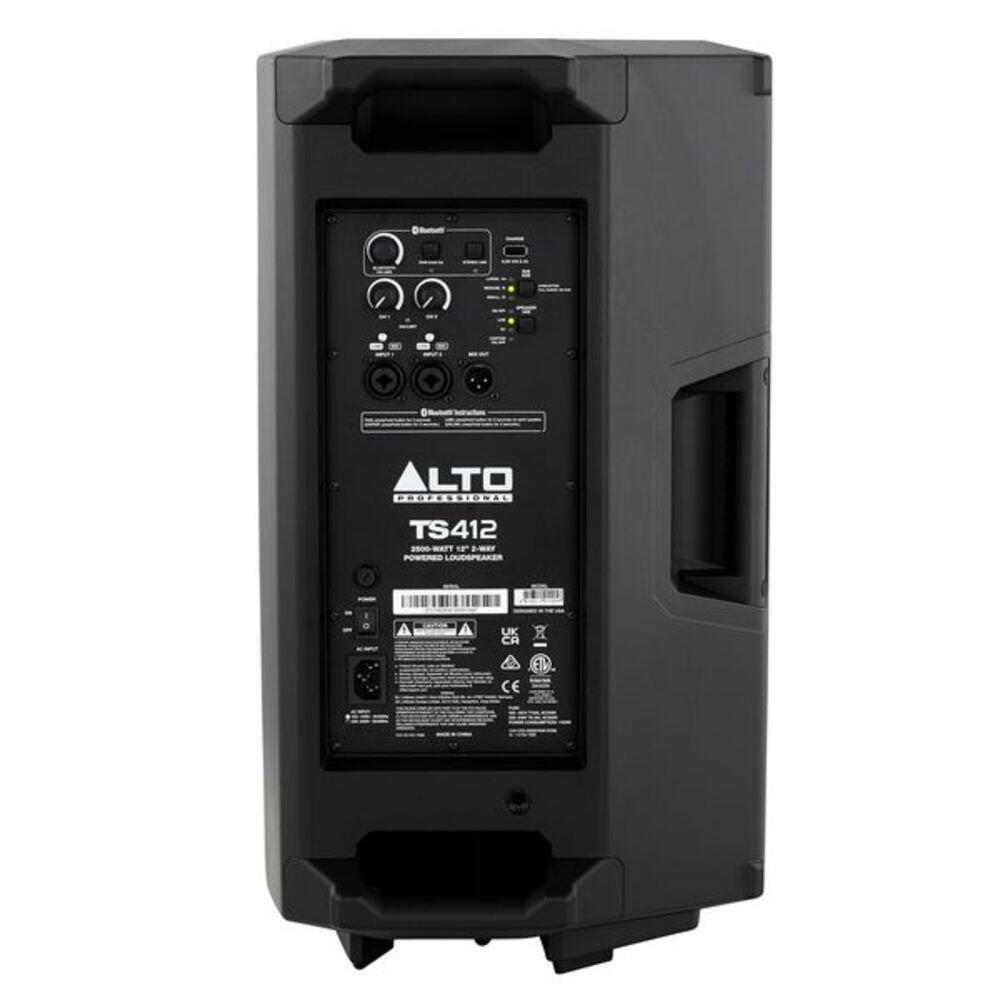 Alto Professional TS412 Active 12″ PA Speaker 2500W Peak with DSP & Bluetooth - Image 2