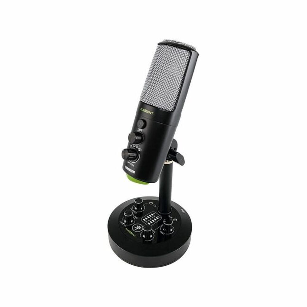 Mackie CHROMIUM Premium USB Condenser Microphone with Built-in 2-Channel Mixer - Image 2