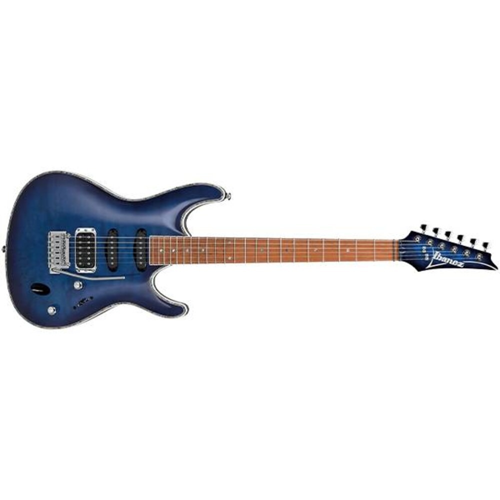 Ibanez SA360NQM Electric Guitar Quilted Maple Top with Okoume Body, in Sapphire Blue Finish - Image 2