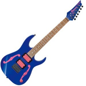 Ibanez PGMM11 Paul Gilbert Mikro Signature Electric Guitar, in Jewel Blue Finish