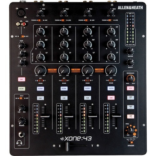 Allen & Heath XONE:43 4+1 Channel Analog DJ Mixer