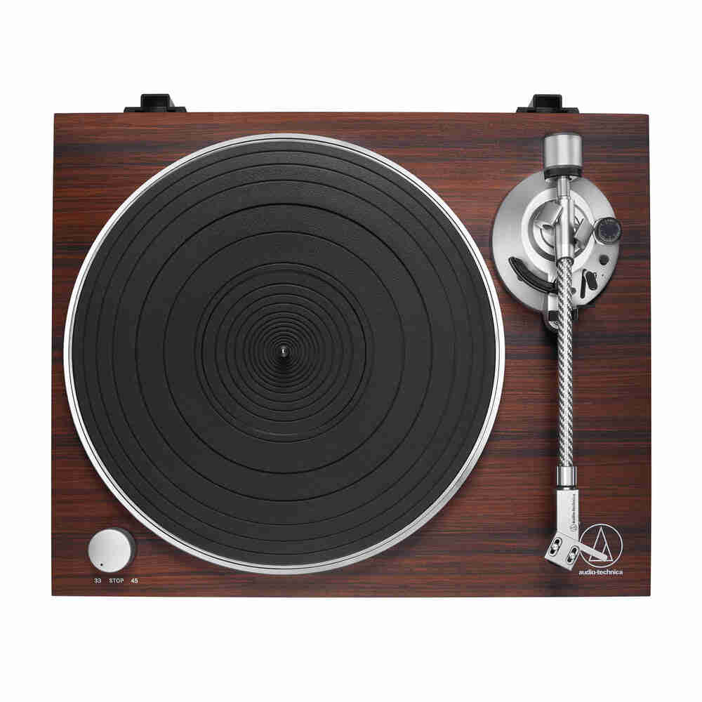 Audio Technica AT-LPW50BT-RW Bluetooth Manual Belt-Drive Turntable - Image 2