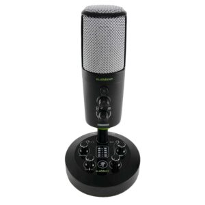Mackie CHROMIUM Premium USB Condenser Microphone with Built-in 2-Channel Mixer