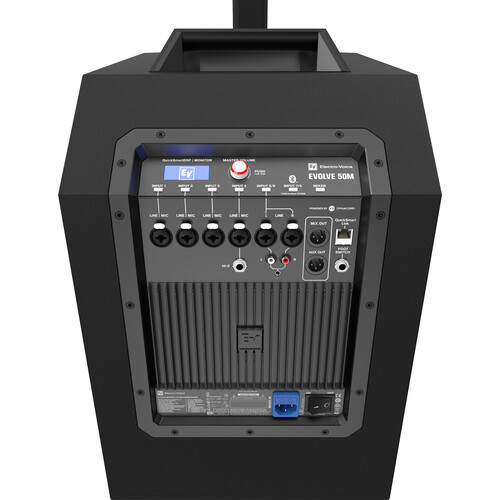 Electro-Voice EVOLVE 50M Portable 1000W Subwoofer and Column Speaker Kit with Bluetooth (Black) - Image 2