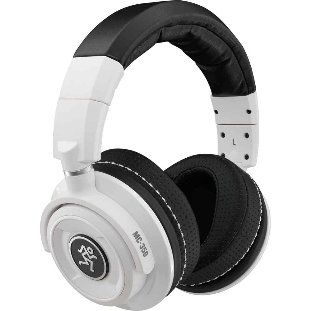 Mackie MC-350-LTD Professional Closed-Back Headphones - Arctic White