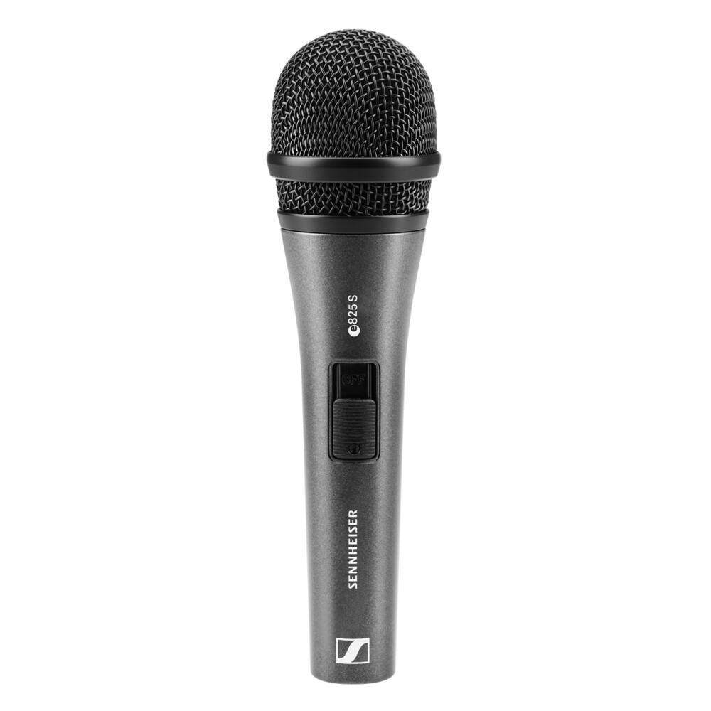 Sennheiser E 825-S Dynamic Cardioid Vocal Microphone with Switch