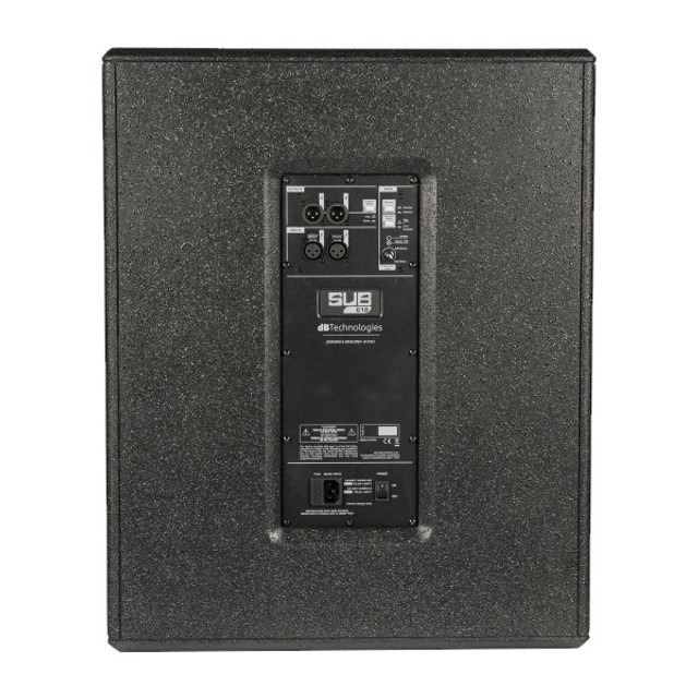 dBTechnologies SUB 618 18-Inch 600W Powered Subwoofer - Image 2