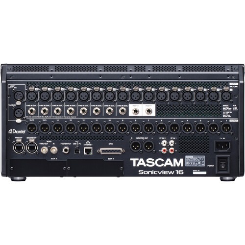 TASCAM Sonicview 16XP 16-Channel Digital Mixing Console and Multitrack Recorder - Image 2