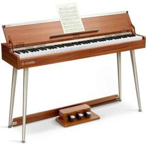 Donner EC6677 - DDP-80 Plus 88-Key Wooden Digital Piano