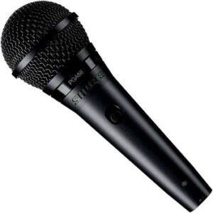 SHURE PGA58-QTR-E Cardioid Dynamic Vocal Microphones, On-Off Switch