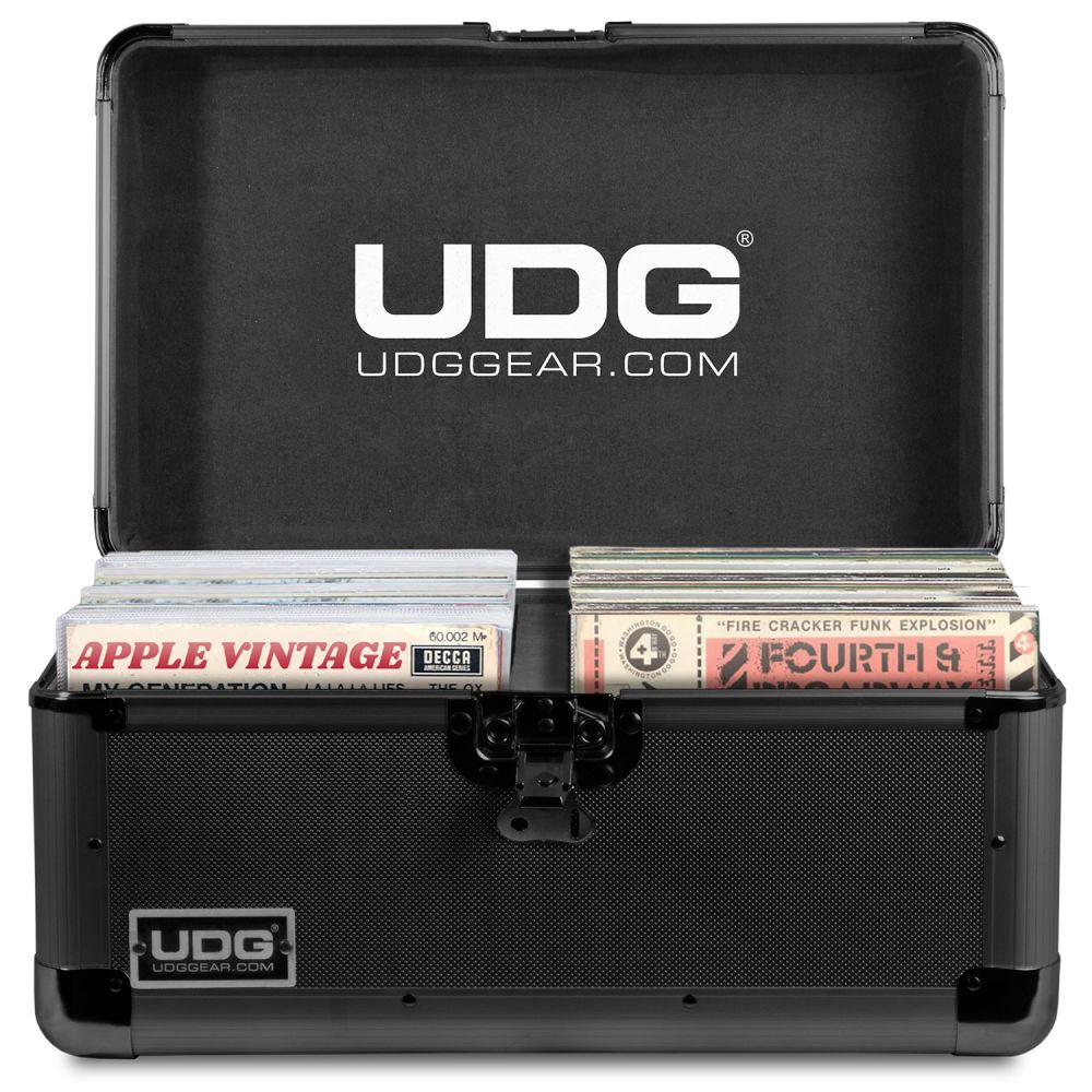 UDG Ultimate 7" Record Case 200 Vinyl Black - U93018BL