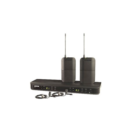 SHURE BLX188UK CVLX K14 BLX188 DUAL LAV SYSTEM W CVL