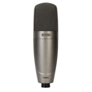 Shure KSM42/SG Large Dual-Diaphragm Side-Address Condenser Vocal Microphone