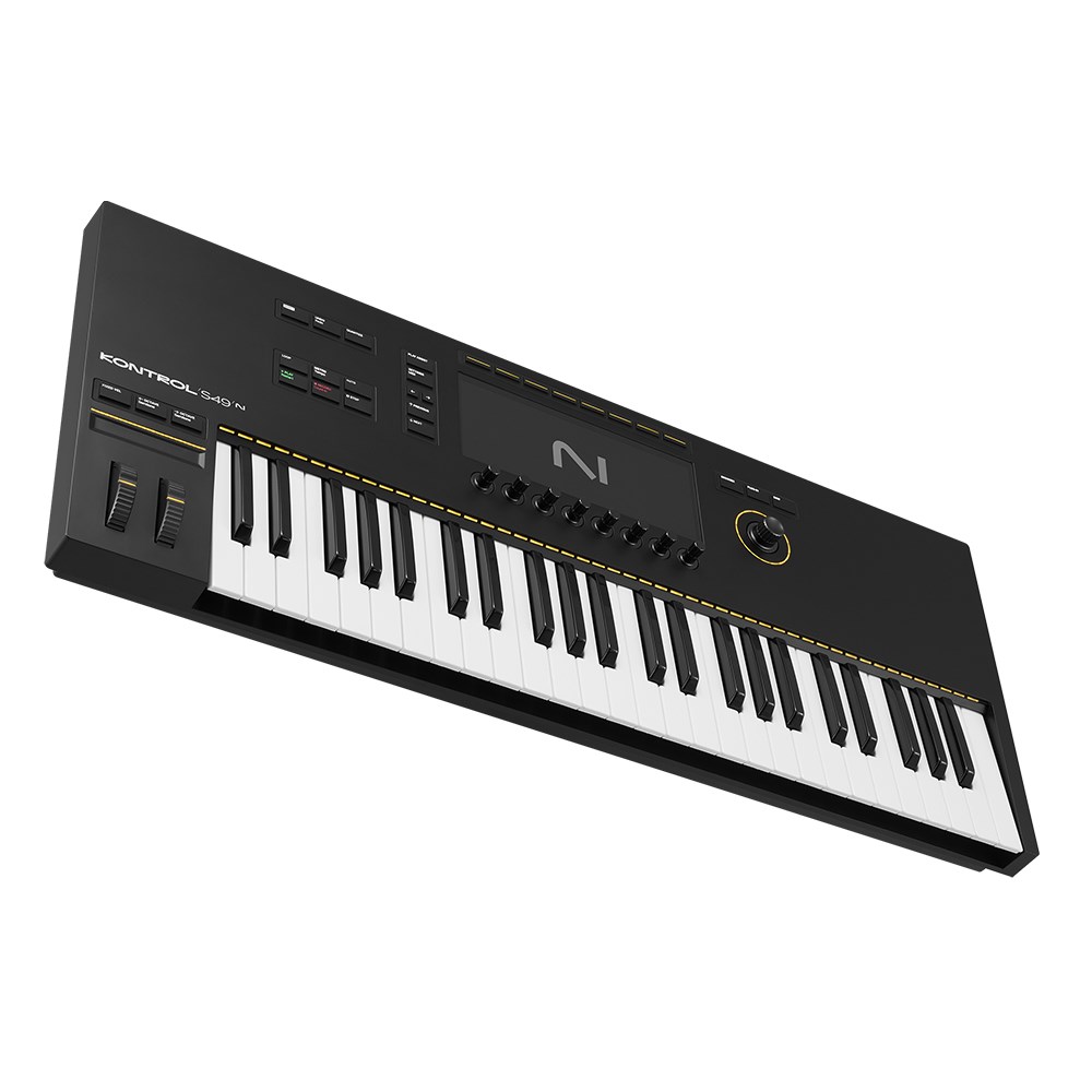 Native Instruments Komplete Kontrol S49 Mk3 Keyboard Controller ...