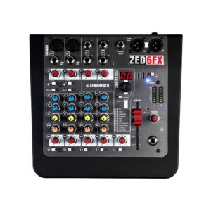 Allen & Heath ZED-6FX 6-Channel Live Mixer with FX