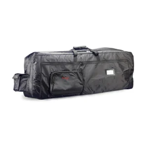 Stagg Deluxe Black Nylon Keyboard 18mm Thick, 128 Cm Bag