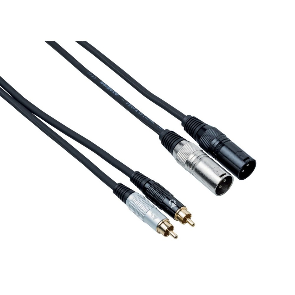 Bespeco EAY2X2R – 2RCA-M to 2XLR-M Cable