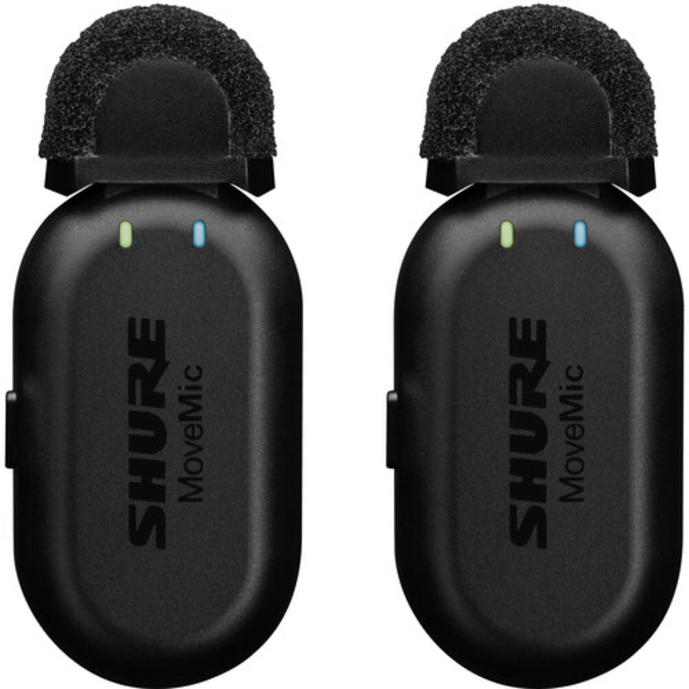 Shure MV-TWO-26 Wireless Lapel Two wireless Lavs to Phone with Charge case - Image 2