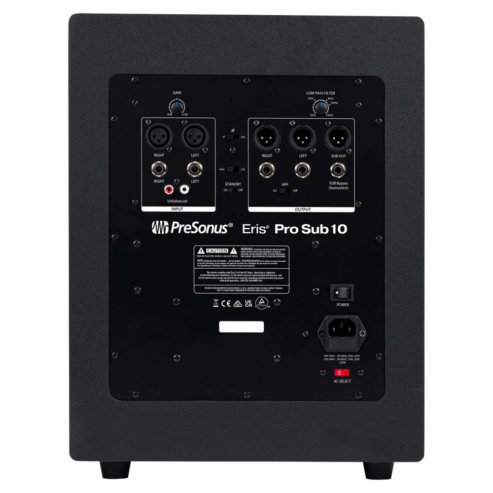 Presonus Eris PRO SUB 10 Studio Subwoofer - Image 2
