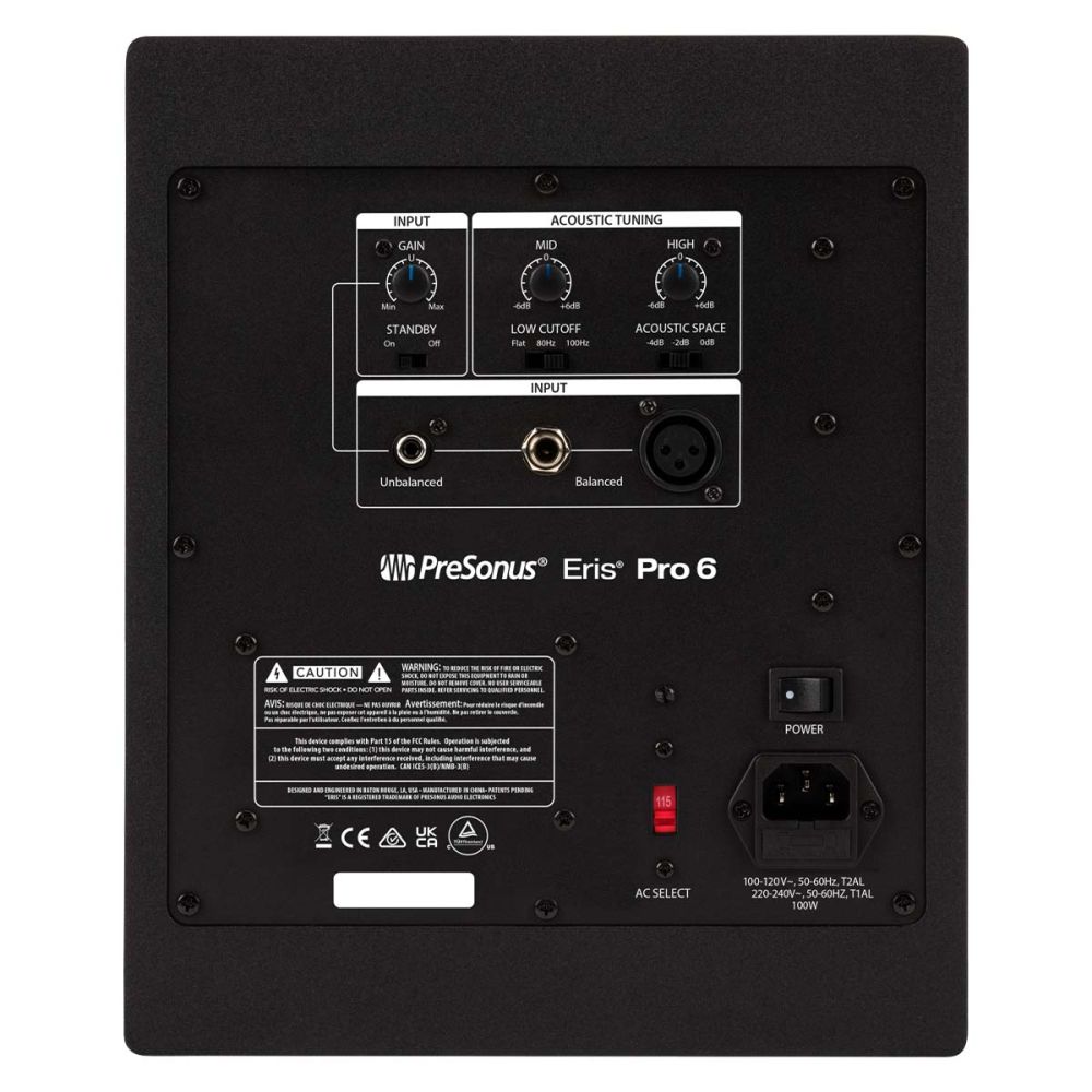PreSonus Eris Pro 6 Studio Monitors - (Pair) - Image 3