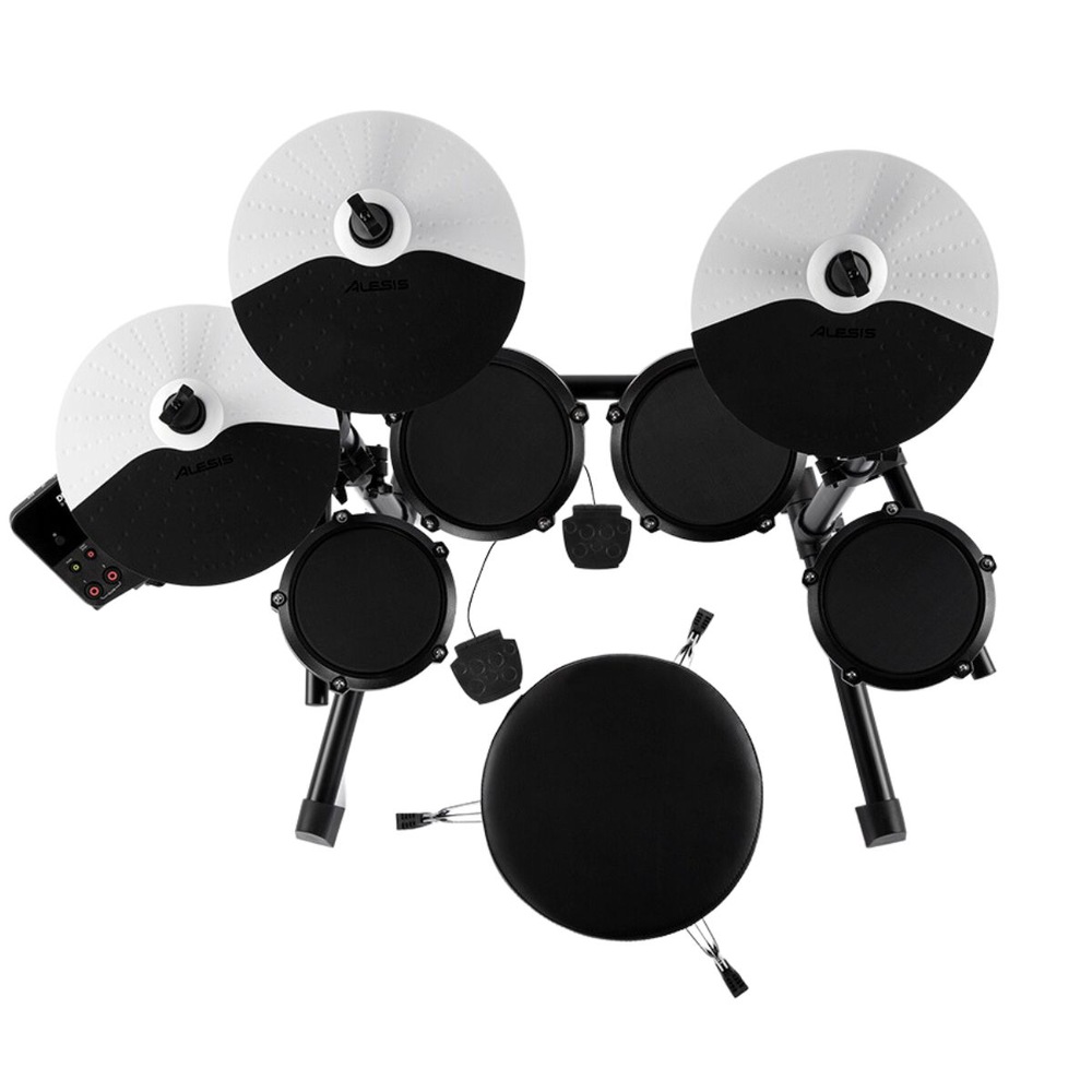 Alesis Debut Plug & Play Mesh-Head Electronic Drum Kit, Black - Image 2