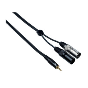 Bespeco – EAYMS2MX – 3.5mm-Male to 2XLR-Male