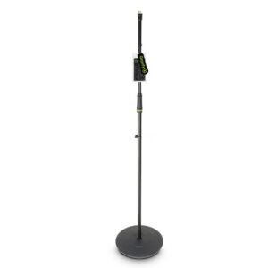 Gravity Microphone Stand with Round Base and One-Hand Clutch - GMS231HB