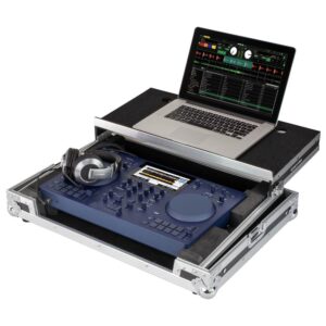 Odyssey Flight Case for AlphaTheta OMNIS-DUO DJ System with Glide Style Laptop Platform - FZGSATOMNISDUO