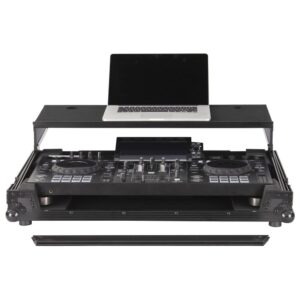 Odyssey Glide-Style Flight Case with Wheels for Pioneer XDJ-RX3 Black Label - FZGSPIXDJRX3WBL