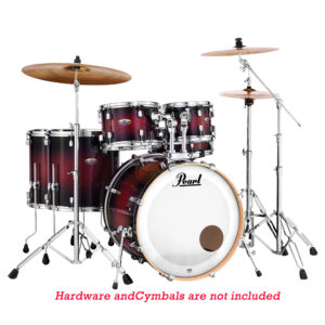 Pearl Decade Maple 5-Piece Shell Pack - Gloss Deep Red Finish