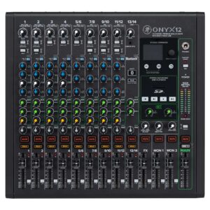 Mackie Onyx12 12-Channel Premium Analog USB Mixer