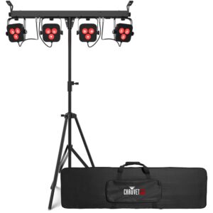 Chauvet DJ Quad-color LED Lighting Fixture with 4 Adjustable Heads - 4BARLTBT