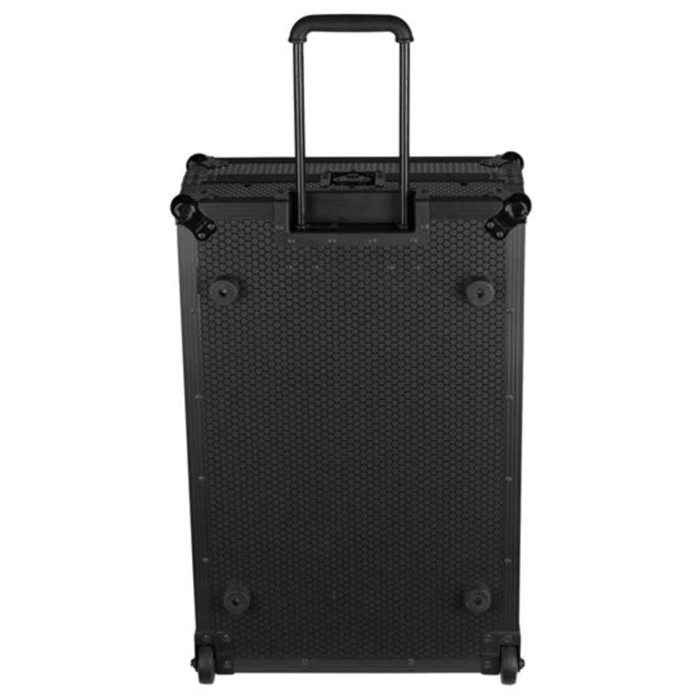 UDG Ultimate Flight Case Multi Format XXL Black Plus Laptop Shelf, Trolley & Wheels - U91054BL - Image 4