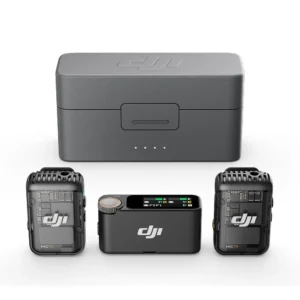 DJI Mic 2 Wireless Microphone Kit (2 TX + 1 RX + Charging Case)