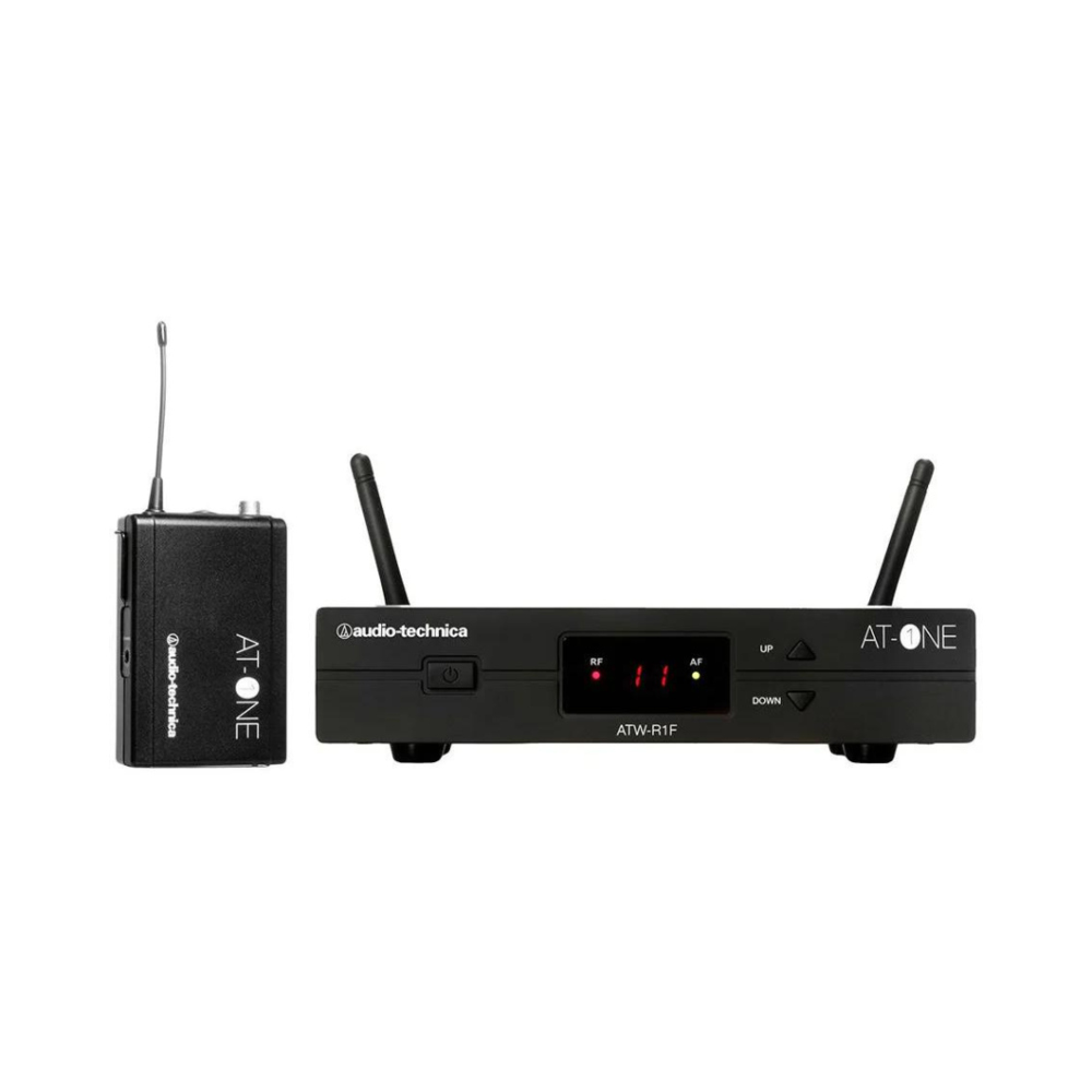 Audio Technica ATW-11HH2 Beltpack Wireless System + PRO92CW Head Worn Bundle - Black - Image 2
