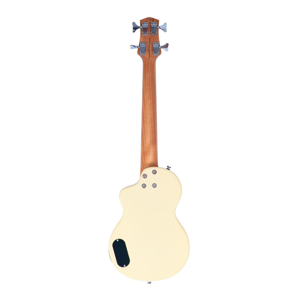 Carry-On ST Bass Travel Guitar, Vintage White - Image 3