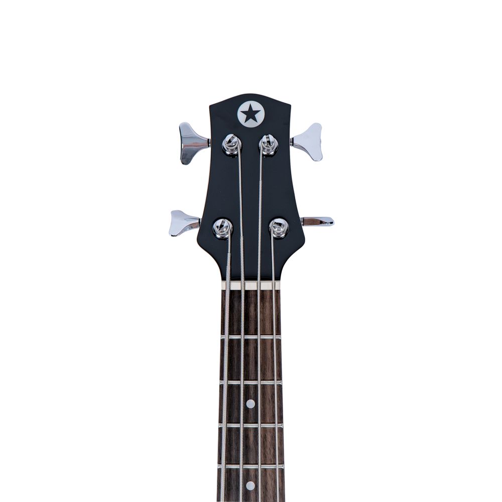 Carry-On ST Bass Travel Guitar, Vintage White - Image 4