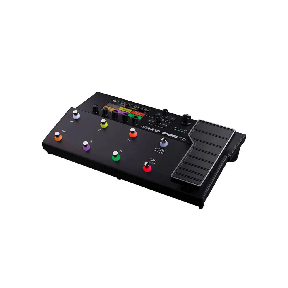 Line 6 POD Go Guitar Multi-Effects Pedal, Black - Image 2