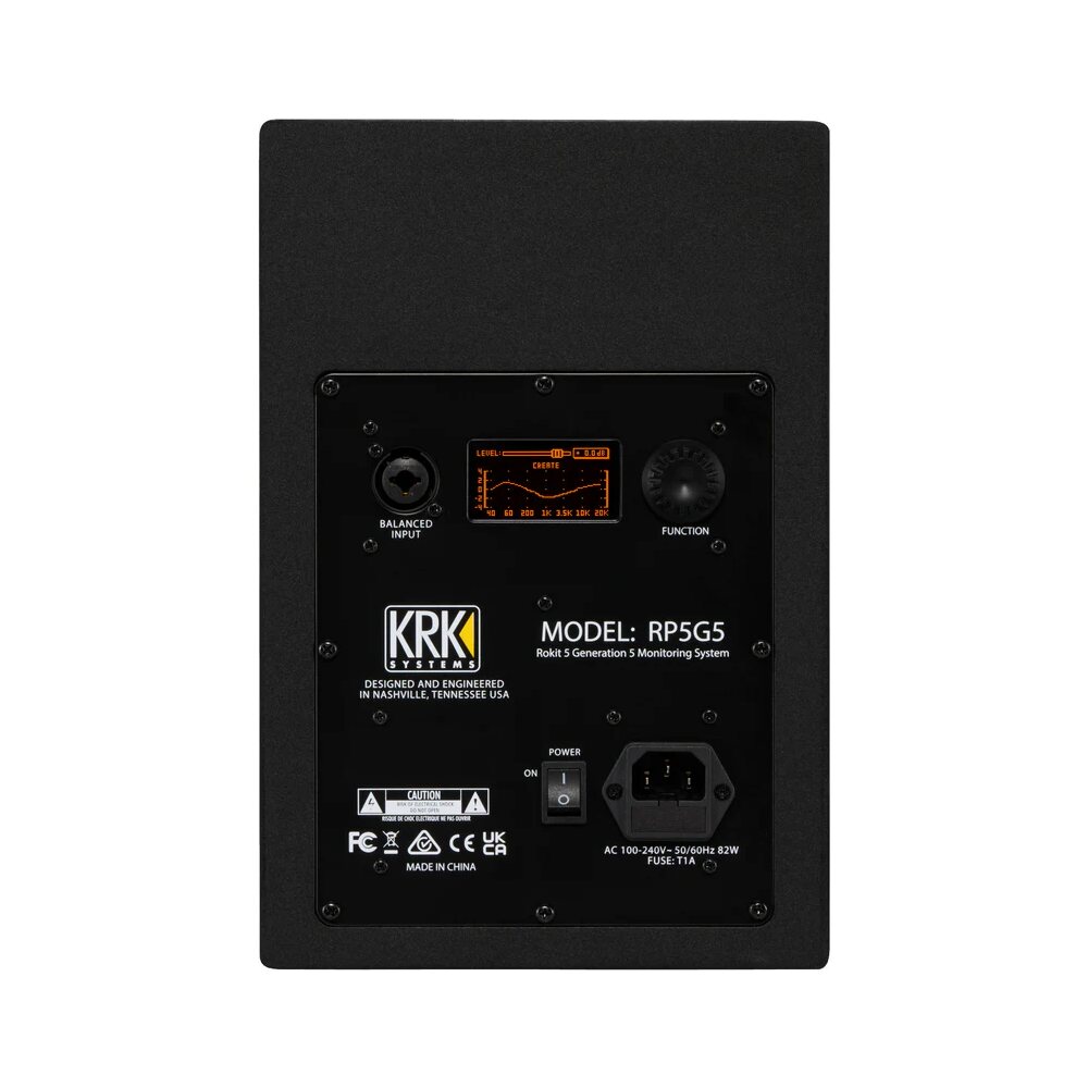 KRK ROKIT 5 G5 5″ 2-Way Active Studio Monitor - Single - Image 2