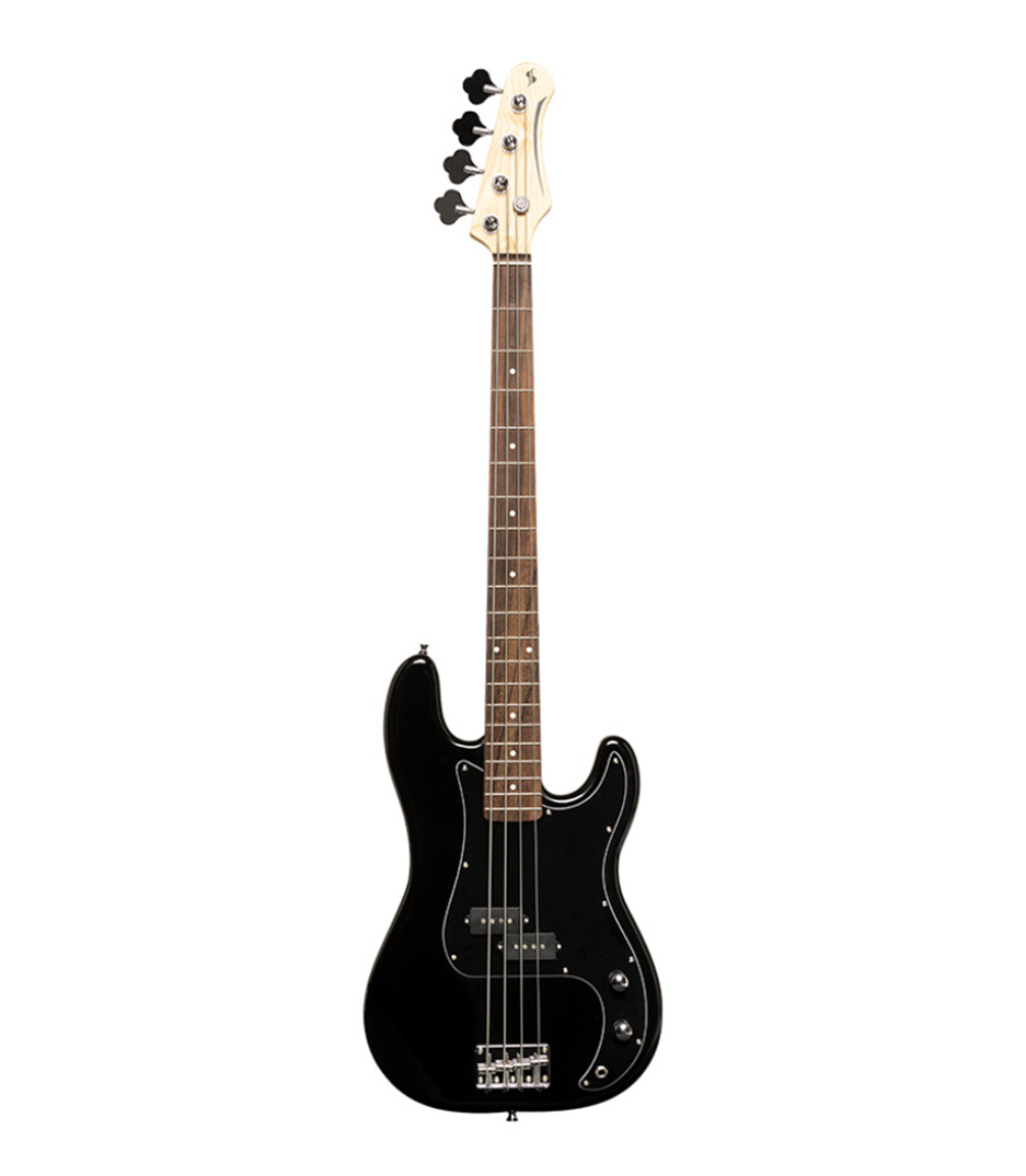 Stagg SBP 30 Series 4-String Precision P-Style Electric Bass Guitar Black Finish
