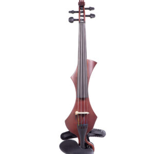 Gewa Music GS400.301 E-Violin Novita 3.0 with Wittner Shoulder Rest Red Brown Finish