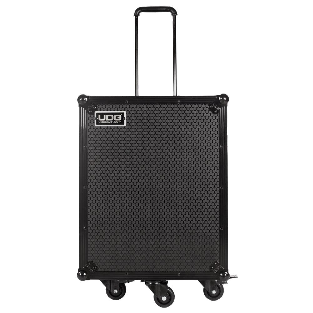 UDG Ultimate Flight Case 4 CDJ/Mixer Black Plus (Trolley & Spinner Wheels) – U91101BL - Image 2