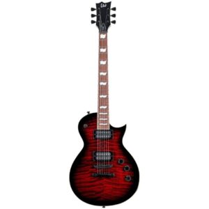 ESP LEC256QMSTBCSB LTD Eclipse EC-256 Series Electric Guitar Quilted Maple See Thru Black Cherry Sunburst Finish