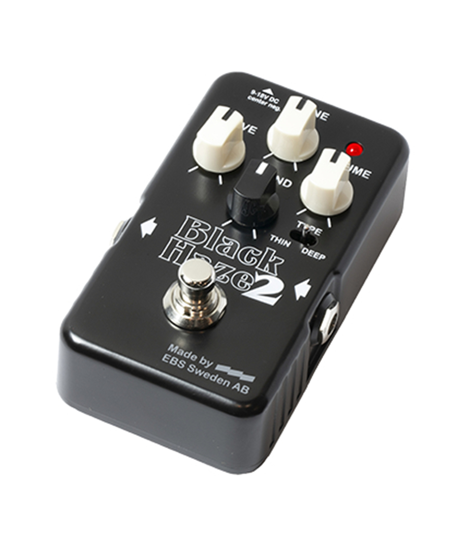 EBS-BH2 Black Haze V2 Distortion/Overdrive Pedal
